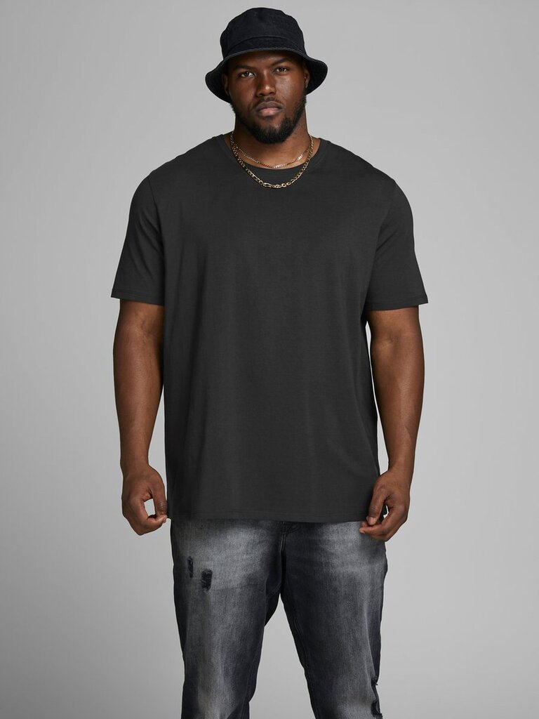 Marškinėliai vyrams Jack&Jones 1215848201, juodi kaina ir informacija | Vyriški marškinėliai | pigu.lt