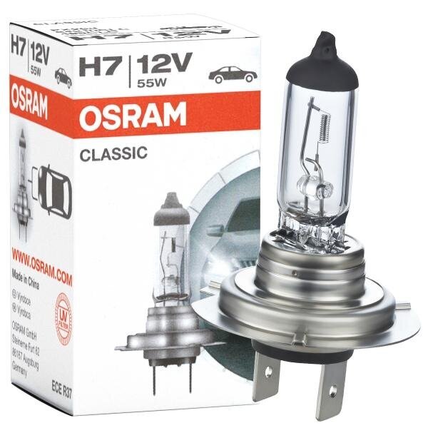 Halogeninė lemputė Osram Classic H7 12V kaina | pigu.lt