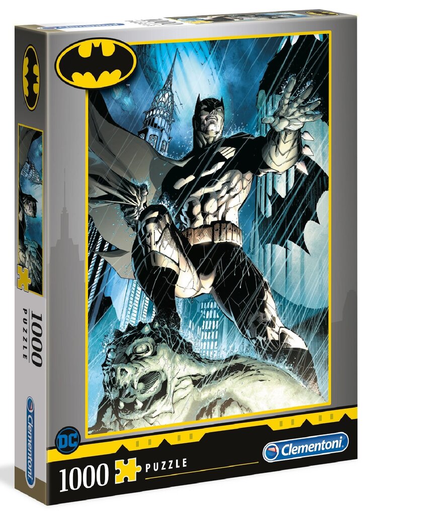 Dėlionė Clementoni High Quality Collection Batman Žmogus šikšnosparnis 39576, 1000 d. цена и информация | Dėlionės (puzzle) | pigu.lt