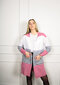 Kardiganas moterims Kredaga 731, rožinis kaina ir informacija | Megztiniai moterims | pigu.lt