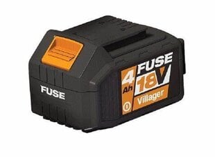 Villager аккумулятор Fuse 18В 4.0Ач цена и информация | Запчасти для садовой техники | pigu.lt