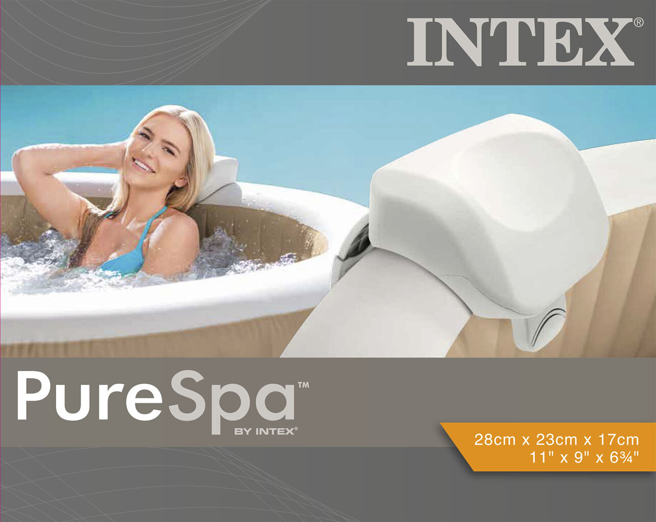 Masažinio baseino pagalvėlė Intex Premium SPA цена и информация | Baseinų priedai | pigu.lt