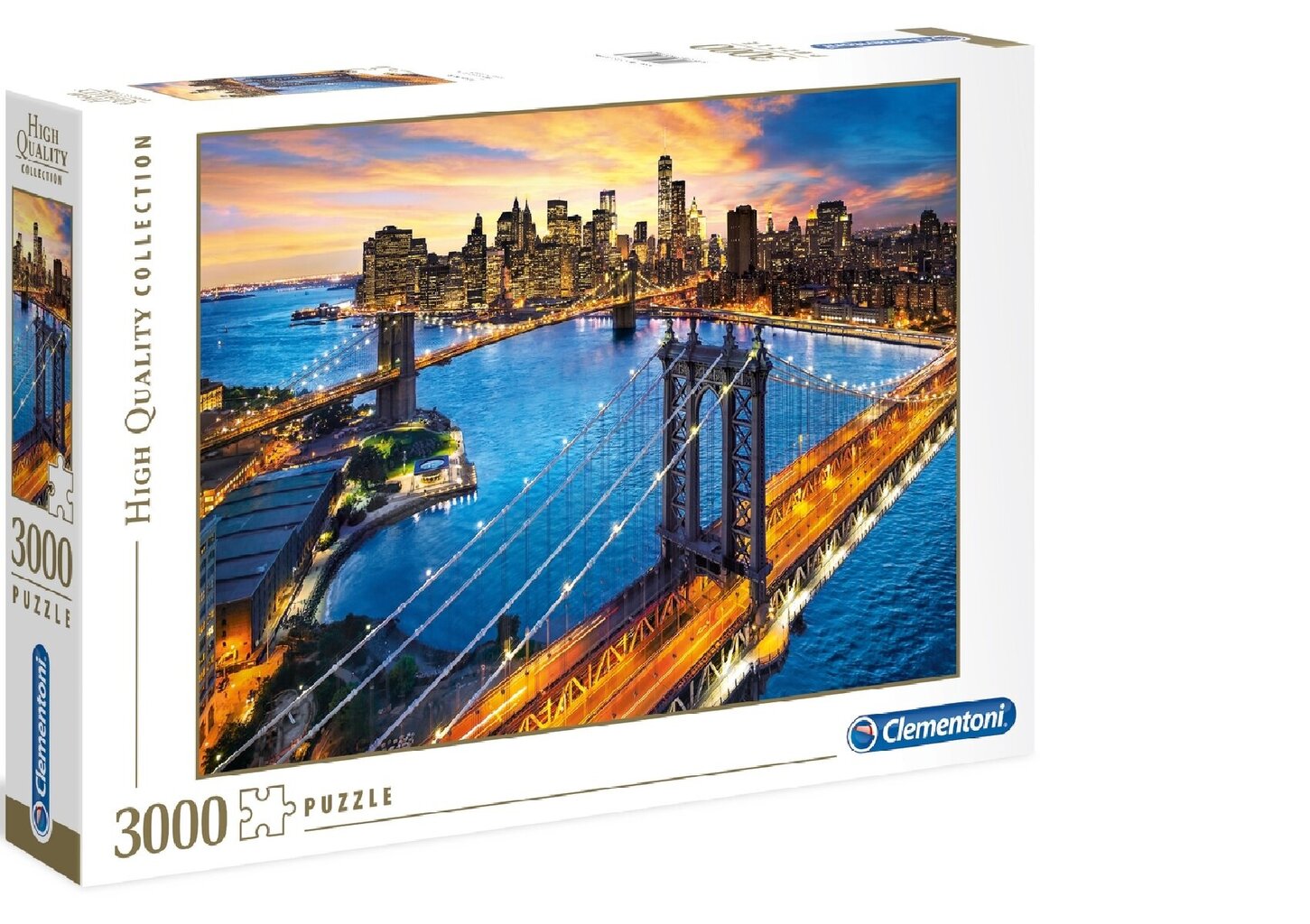 Dėlionė Clementoni High Quality Collection New York (Niujorkas) 33546, 3000 d. kaina ir informacija | Dėlionės (puzzle) | pigu.lt