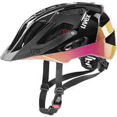 Велосипедный шлем Uvex Quatro, черный, 56-61 см цена и информация | Шлемы | pigu.lt