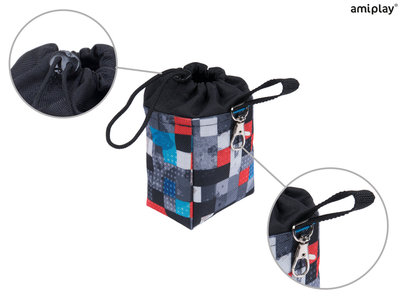Amiplay maišelis šunų skanėstams Adventure Cube kaina ir informacija | Dresūros priemonės šunims | pigu.lt