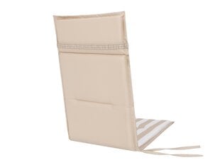 Подушка для стула Hobbygarden Marta, белая/бежевая цена и информация | Подушки, наволочки, чехлы | pigu.lt