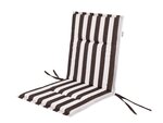 Подушка для стула Hobbygarden Miami, коричневая/белая