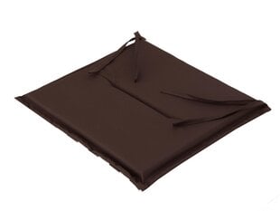 Комплект подушек для садовой мебели Hobbygarden Frog, 1 шт, коричневый/белый цена и информация | Подушки, наволочки, чехлы | pigu.lt