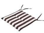 Комплект подушек для садовой мебели Hobbygarden Frog, 1 шт, коричневый/белый