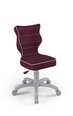 Biuro kėdė Entelo Petit VS07 3, violetinė/pilka