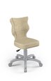 Biuro kėdė Entelo Petit VS26 3, smėlio spalvos/pilka