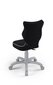 Biuro kėdė Entelo Petit JS01 3, juoda/pilka kaina ir informacija | Biuro kėdės | pigu.lt