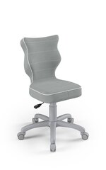 Biuro kėdė Entelo Petit JS03 3, pilka kaina ir informacija | Biuro kėdės | pigu.lt