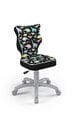Офисное кресло Entelo Petit ST30 4, многоцветное/серое