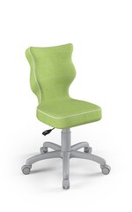 Biuro kėdė Entelo Petit VS05 4, žalia/pilka kaina ir informacija | Biuro kėdės | pigu.lt
