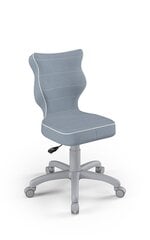 Офисное кресло Entelo Petit JS06 4, синее/серое цена и информация | Офисные кресла | pigu.lt