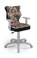 Детское офисное кресло Entelo Duo ST28 5, многоцветное/серое