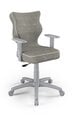 Vaikiška biuro kėdė Entelo Duo VS03 5, pilka/juoda