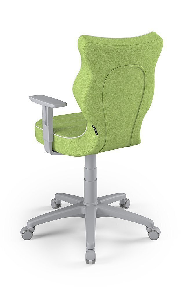 Vaikiška biuro kėdė Entelo Duo VS05 5, žalia/pilka kaina ir informacija | Biuro kėdės | pigu.lt