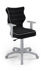 Офисное кресло Entelo Duo JS01 6, черный / серый цена и информация | Офисные кресла | pigu.lt