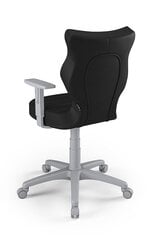 Biuro kėdė Entelo Duo VL01 6, juoda/pilka kaina ir informacija | Biuro kėdės | pigu.lt