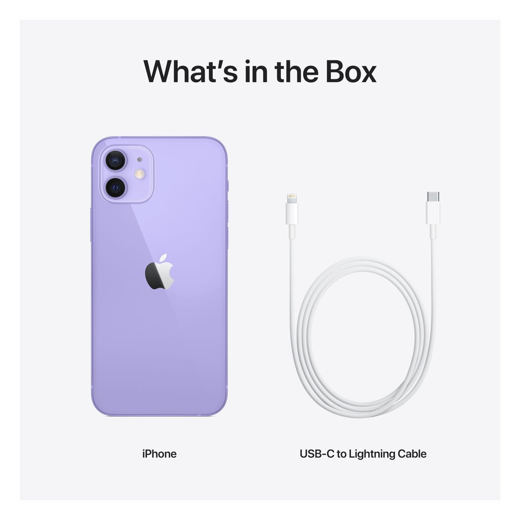Apple iPhone 12 128GB Purple MJNP3ET/A kaina ir informacija | Mobilieji telefonai | pigu.lt