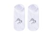 Unisex labai trumpos kojinės be Snazzy ST-04, šuniukai, 5 vnt. baltos kaina ir informacija | Vyriškos kojinės | pigu.lt