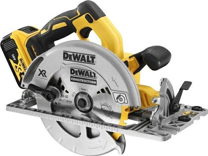 Dewalt diskinis pjūklas 18V DCS572P2-QW цена и информация | Pjūklai, pjovimo staklės | pigu.lt