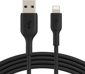 USB-кабель Belkin CAA001BT1MBK. цена и информация | Кабели для телефонов | pigu.lt