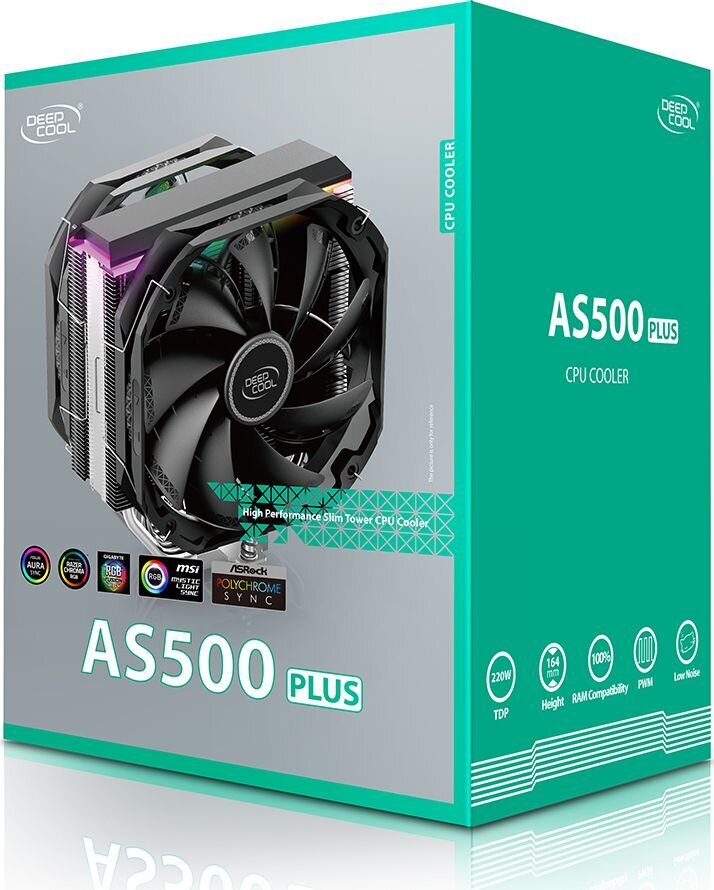 Deepcool R-AS500-BKNLMP-G kaina ir informacija | Procesorių aušintuvai | pigu.lt