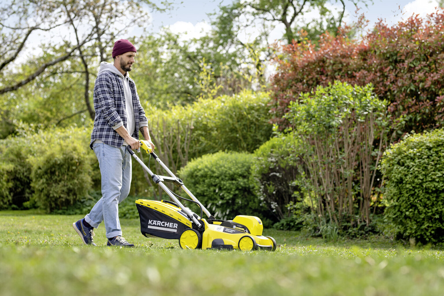 Akumuliatorinė vejapjovė Karcher LMO 36-40 kaina ir informacija | Vejapjovės, žoliapjovės | pigu.lt