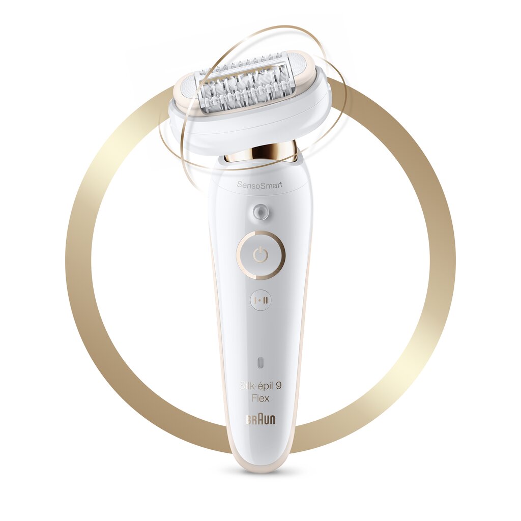 Braun Silk-epil 9 Flex SES9001 3D kaina ir informacija | Epiliatoriai | pigu.lt