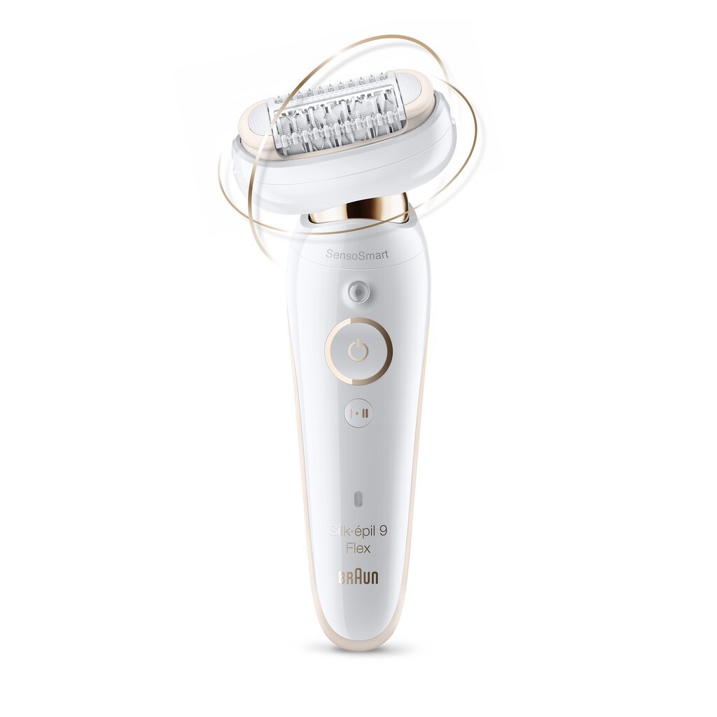 Braun Silk-epil 9 Flex SES9001 3D kaina ir informacija | Epiliatoriai | pigu.lt