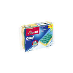 VILEDA kempinė Glitzi Always Clean, 2vnt. kaina ir informacija | Valymo reikmenys ir priedai | pigu.lt