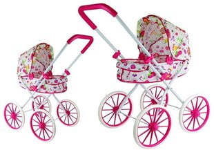 Lėlių vežimėlis „Deep Retro Big Wheels“ kaina ir informacija | Žaislai mergaitėms | pigu.lt