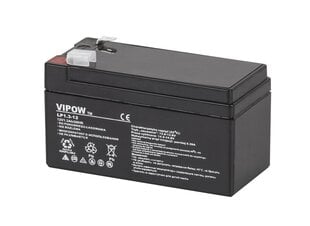 Аккумулятор Vipow 12В 1.3Ач цена и информация | Akumuliatoriai | pigu.lt