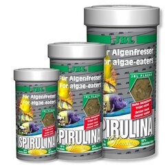 Maistas žuvims, augalinis JBL Spirulina цена и информация | Аквариумы и оборудование | pigu.lt