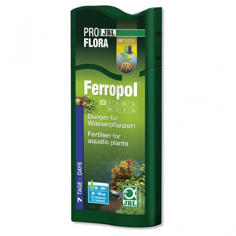 Skystos trąšos augalams JBL Ferropol 500 ml kaina ir informacija | Akvariumai ir jų įranga | pigu.lt