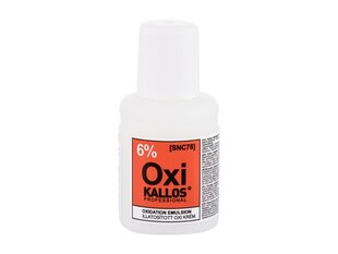 Oksidacinė emulsija Oxi Kallos 6% Oxidantion Emulsion, 60 ml kaina ir informacija | Plaukų dažai | pigu.lt