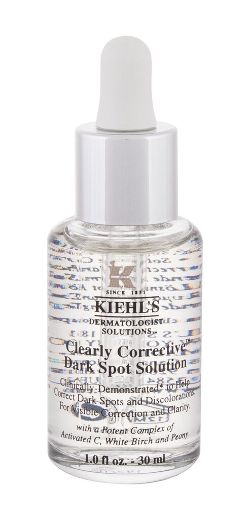 Skaistinamasis veido serumas Kiehl's Clearly Corrective, 30 ml kaina ir informacija | Veido aliejai, serumai | pigu.lt