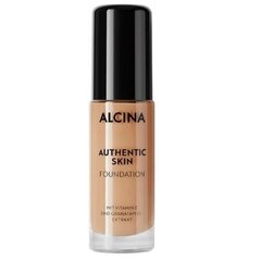 Makiažo pagrindas Alcina Authentic Skin Foundation Medium, 28.5 ml kaina ir informacija | Makiažo pagrindai, pudros | pigu.lt