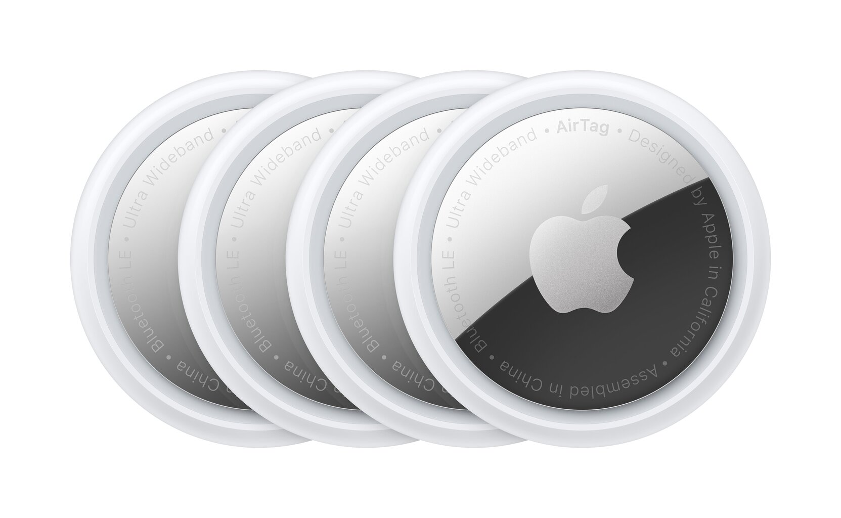 Apple AirTag (4 Pack) - MX542ZM/A kaina ir informacija | Priedai telefonams | pigu.lt