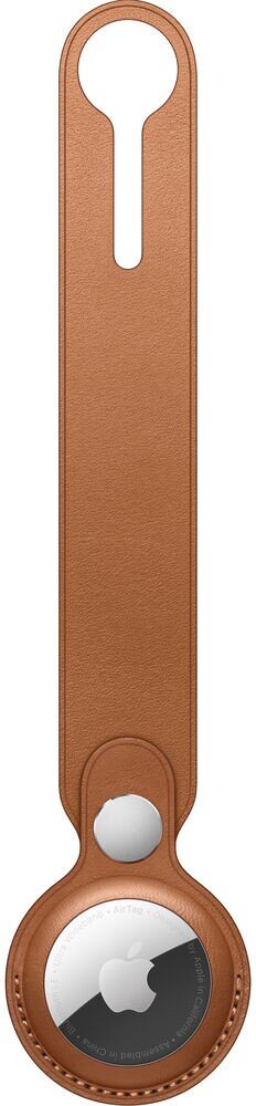 Apple AirTag Leather Loop MX4A2ZM/A Saddle Brown цена и информация | Priedai telefonams | pigu.lt