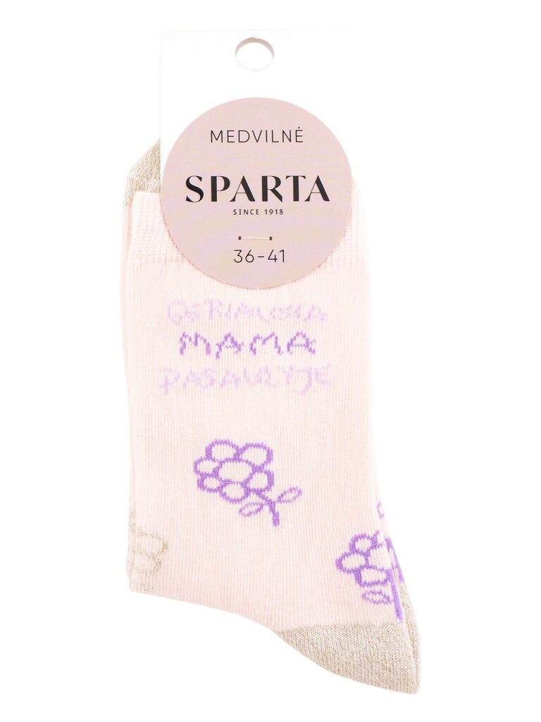 Medvilninės kojinės Geriausia Mama Pasaulyje kaina ir informacija | Moteriškos kojinės | pigu.lt