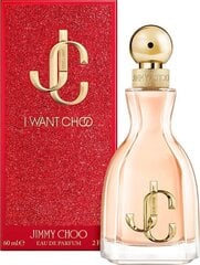 Jimmy Choo I Want Choo EDP moterims, 60 ml kaina ir informacija | Jimmy Choo Kvepalai, kosmetika | pigu.lt