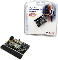 LogiLink Adapter SATA to IDE and IDE to S-ATA (AD0008) kaina ir informacija | Komponentų priedai | pigu.lt