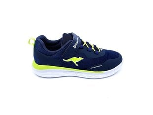 Kangoroos обувь детская KQ-Fleet EV темно-синий_салатовый цена и информация | Детская спортивная обувь | pigu.lt
