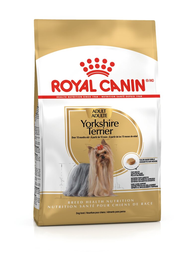 Royal Canin Yorkshire Terrier Adult 1,5 kg kaina ir informacija | Sausas maistas šunims | pigu.lt