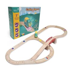 Образовательный программируемый поезд STEAM Robobloq Coding Express цена и информация | Развивающие игрушки | pigu.lt