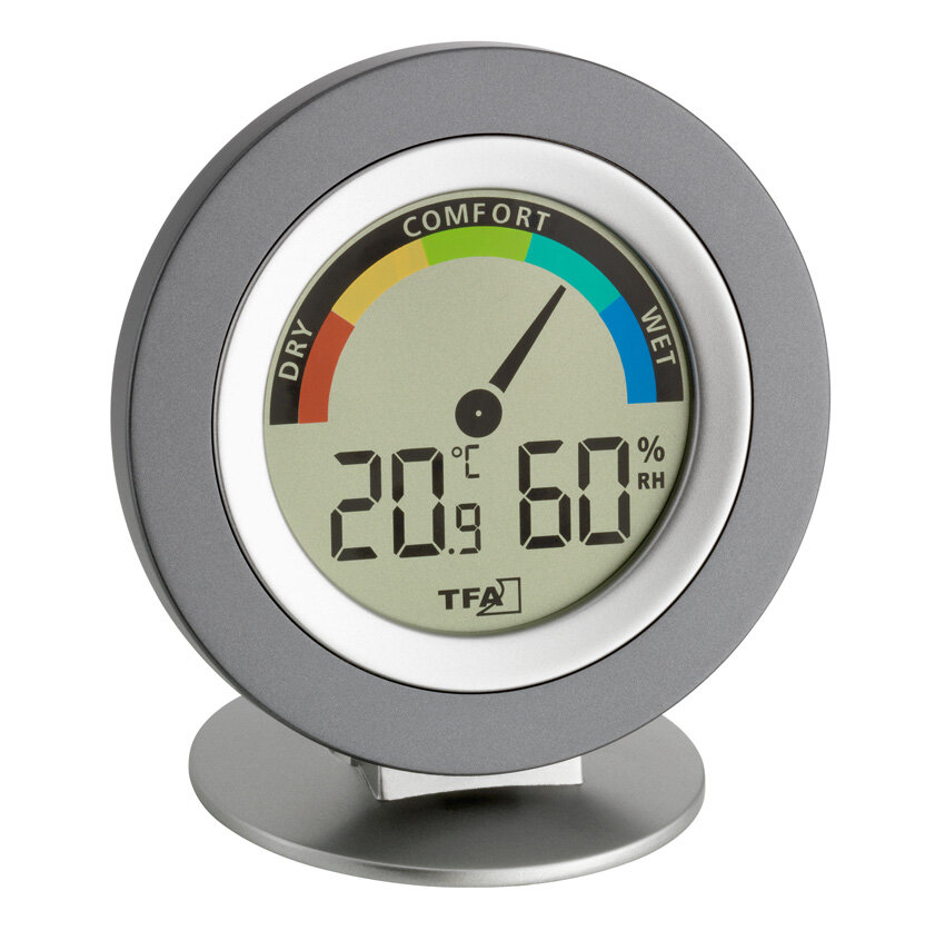 Skaitmeninis termometras - higrometras TFA 30.5019 kaina ir informacija | Meteorologinės stotelės, termometrai | pigu.lt